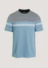 Farah Page Blue Two Tone T-Shirt - XL Image 4