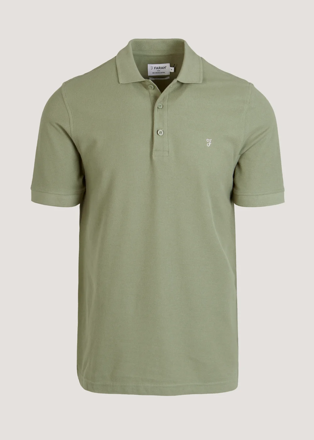 Farah Cove Green Polo Shirt - L Image 4