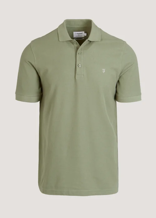 Farah Cove Green Polo Shirt - L Image 4