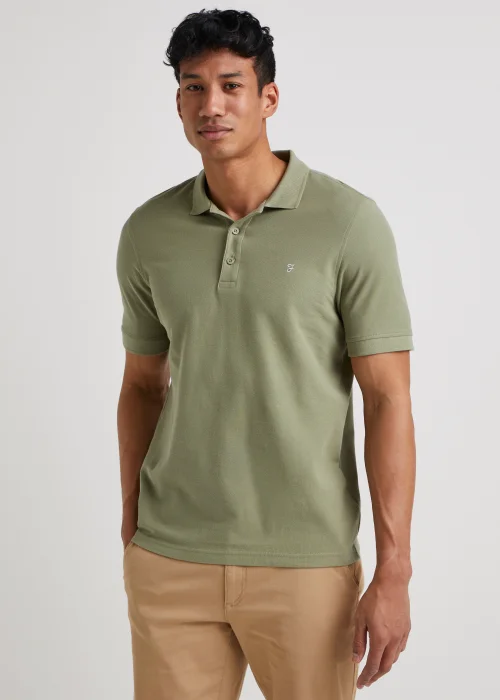 Farah Cove Green Polo Shirt - L Image 1