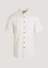 Farah Densmore White Short Sleeve Shirt - Small Image 2
