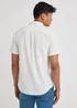 Farah Densmore White Short Sleeve Shirt - Small Image 5