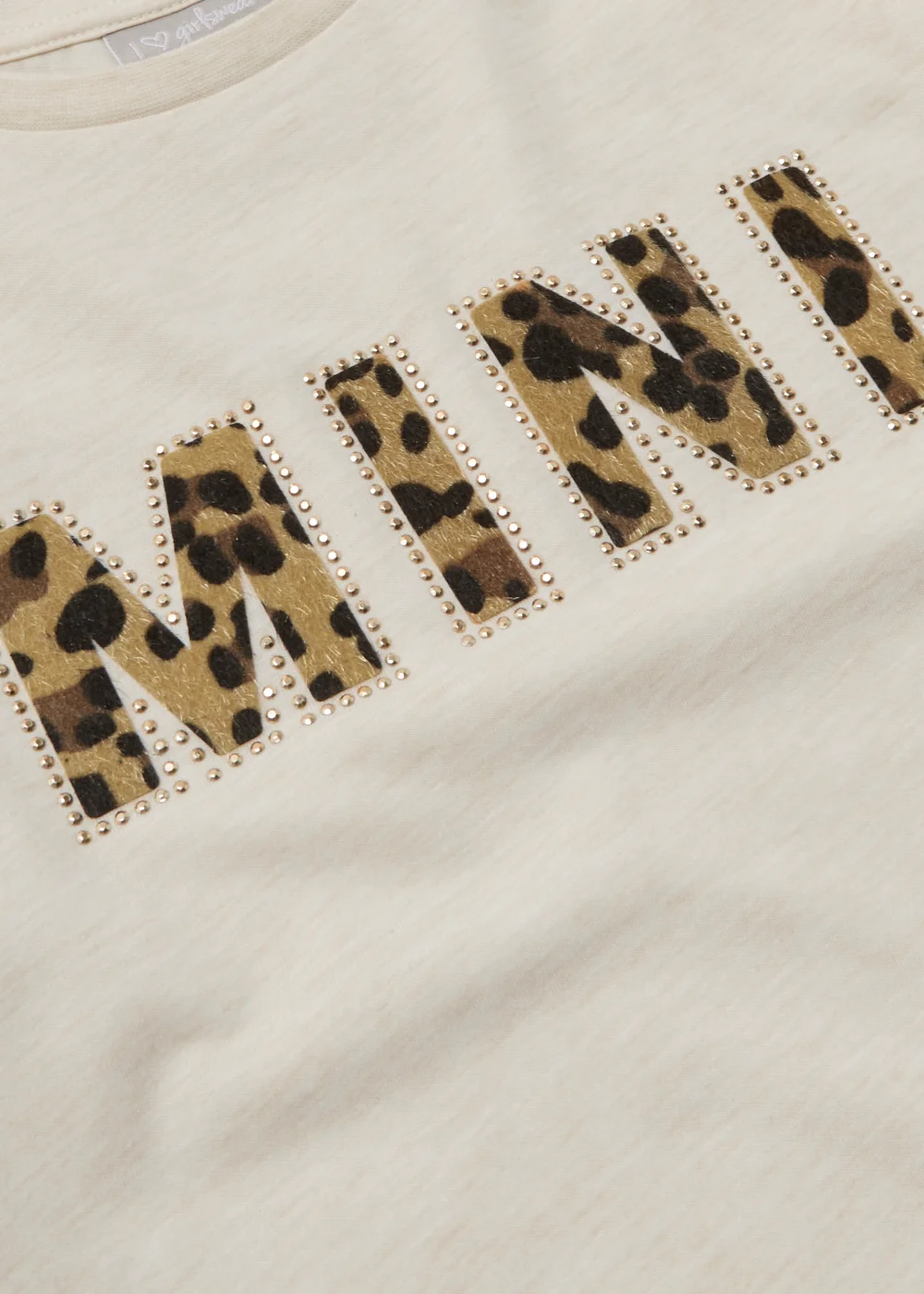 Girls Mini Me Cream T-Shirt (4-13yrs) - Age 4 Years Image 2