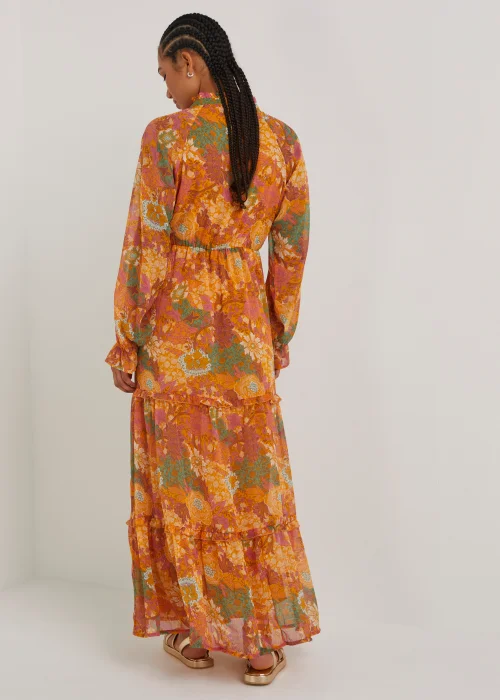 JDY Luna Yellow Maxi Dress - 8 Image 3