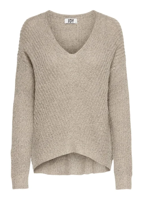 JDY Megan Beige Jumper - 8 Image 3