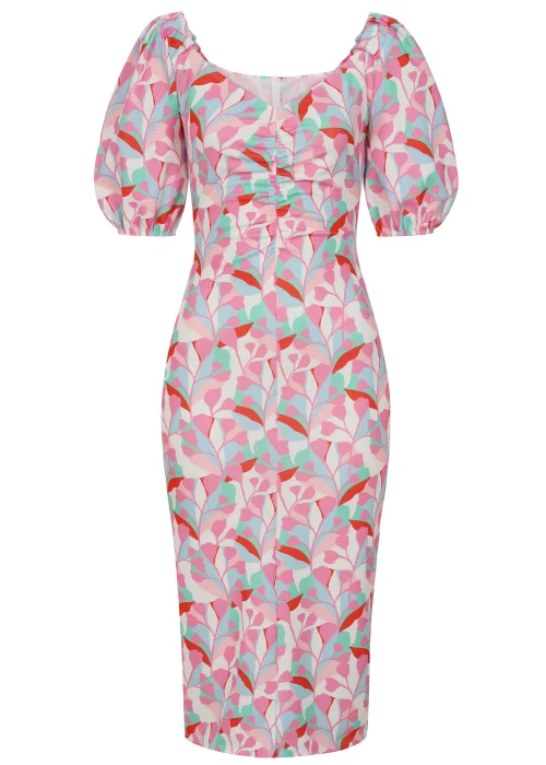 Girls on Film by Dani Dyer Multicoloured Print Midi Dress - 16 Image 3