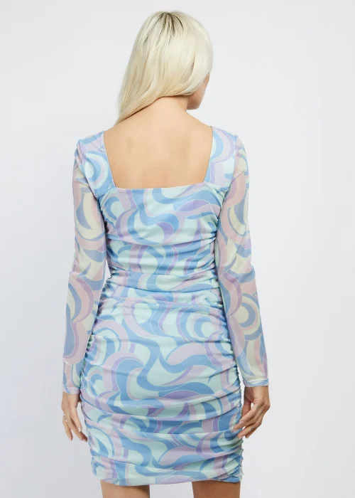 Girls on Film by Dani Dyer Stretch Mesh Mini Dress - 8 Image 4