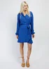 Girls on Film by Dani Dyer Royal Blue Co-Ord Wrap Skirt - Size 18 Image 1