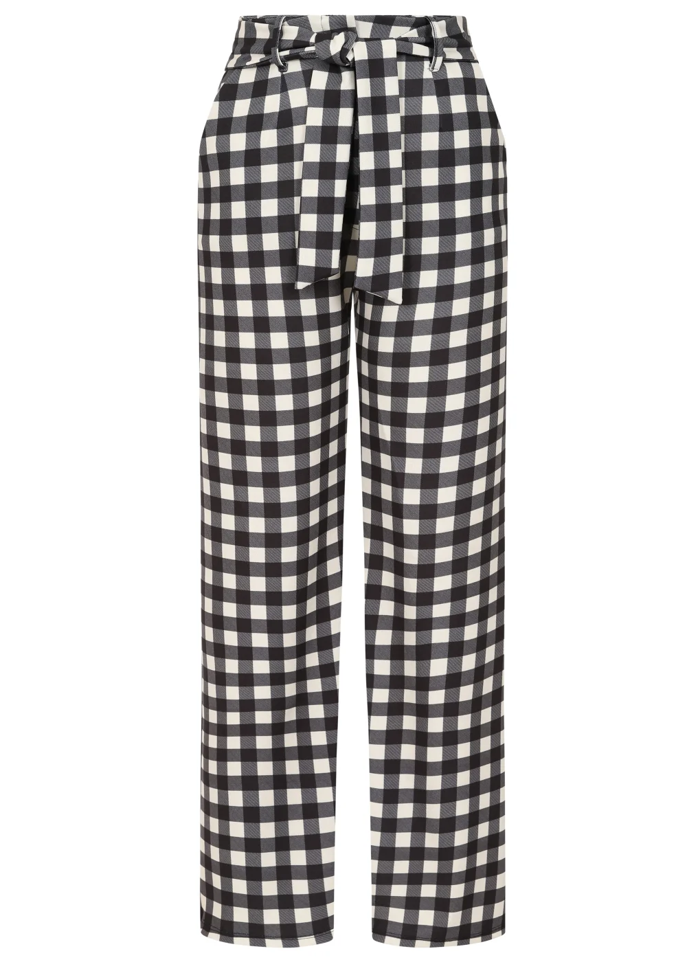 Girls on Film by Dani Dyer Black Gingham Co-Ord Trousers - 14 Image 4