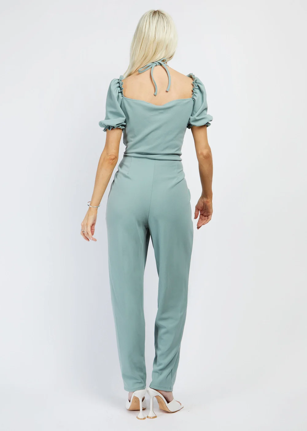 Girls on Film by Dani Dyer Sage Scuba Crepe Jumpsuit - 8 Image 4