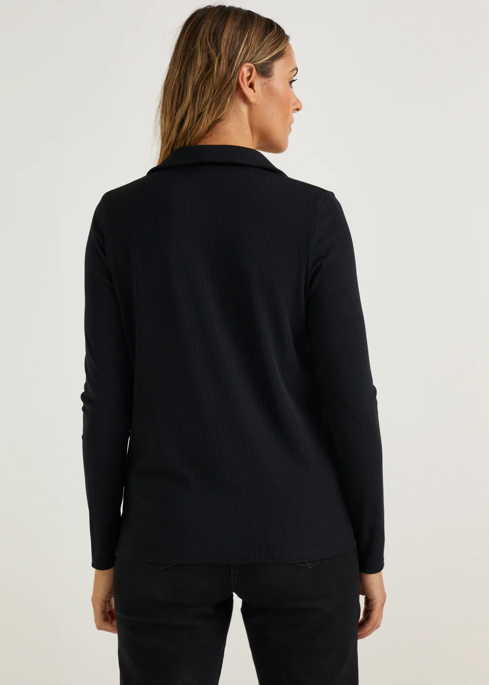 Black Jersey Shirt - Size 8 Image 4