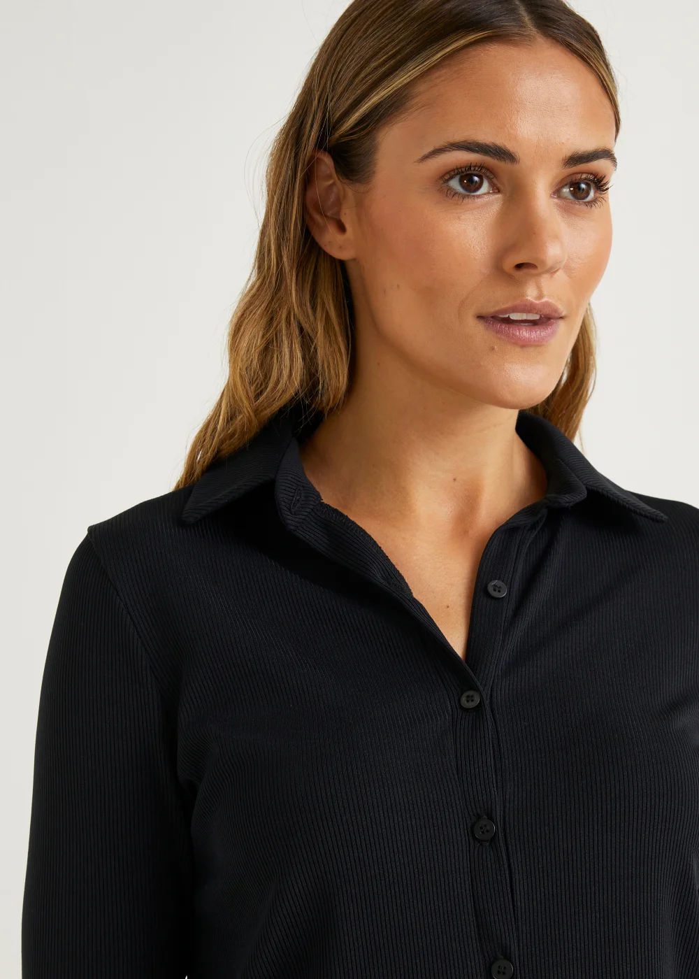 Black Jersey Shirt - Size 8 Image 3