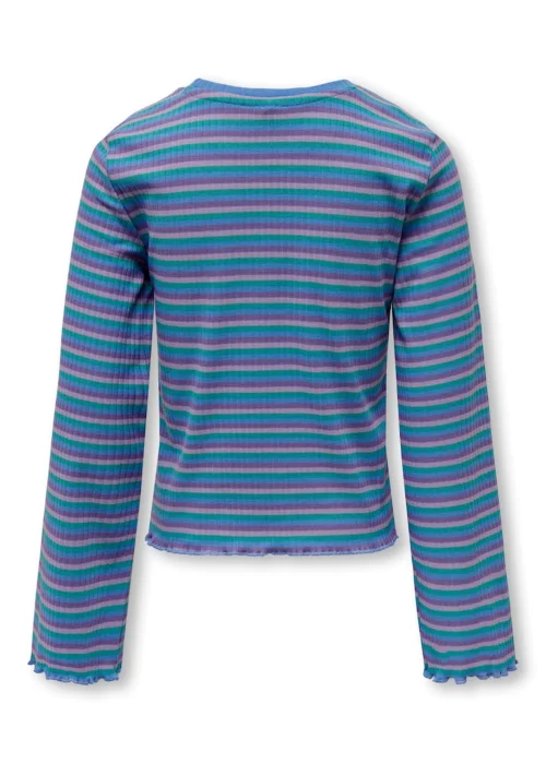 ONLY Kids Blue Long Sleeve Top (5-14yrs) - 5-6 Yrs Image 2