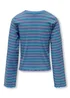 ONLY Kids Blue Long Sleeve Top (5-14yrs) - 5-6 Yrs Image 2