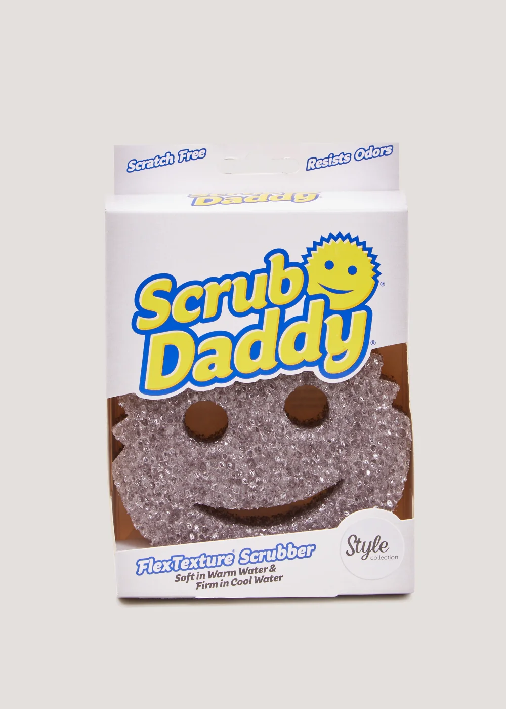 Scrub Daddy Grey Cleaning Sponge Image 1