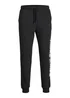 Jack & Jones Junior Black Gordon Logo Joggers (6-16yrs) - Age 6 Years Image 2