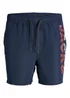 Jack & Jones Junior Navy Swim Shorts (6-16yrs) - Age 6 Years Image 1
