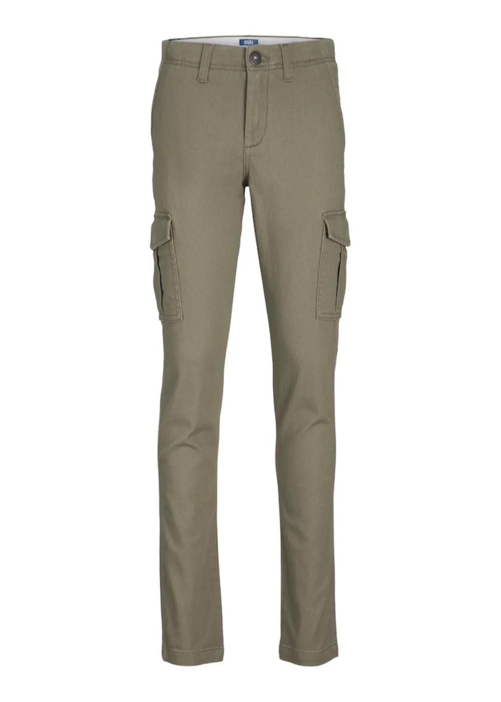 Jack & Jones Junior Khaki Cargo Chino Trousers (6-16yrs) - Age 8 Years Image 2