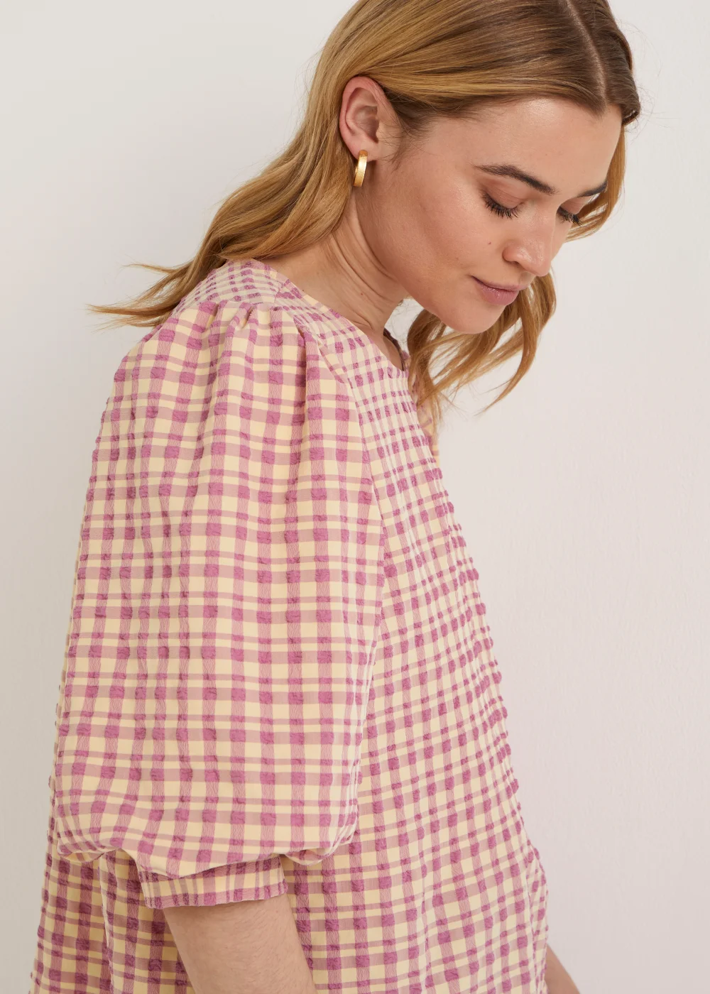 JDY Ada Rose 3/4 Sleeve Top - 8 Image 3