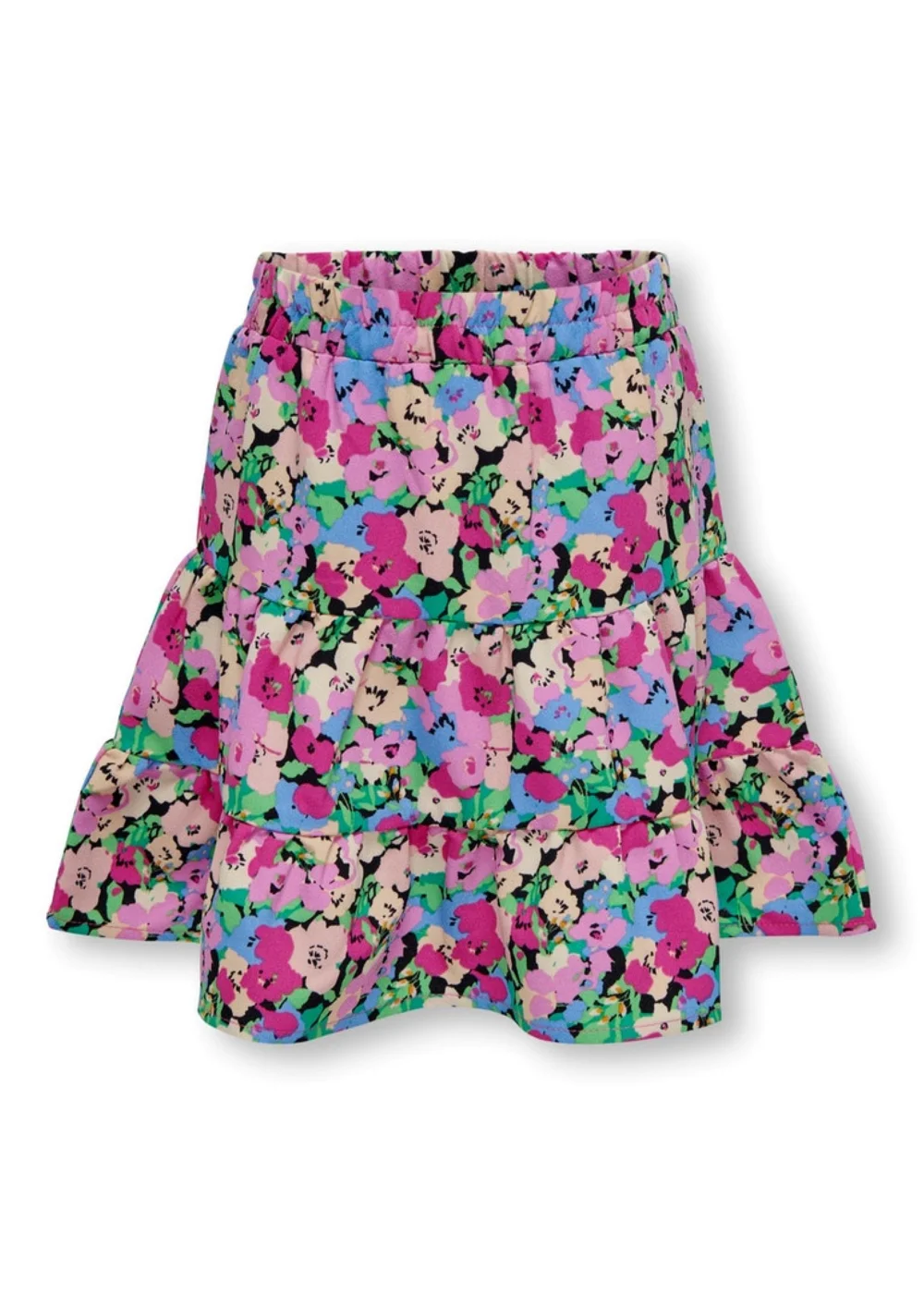 ONLY Kids Cutline Floral Skirt (6-14yrs) - Age 6 Years Image 1