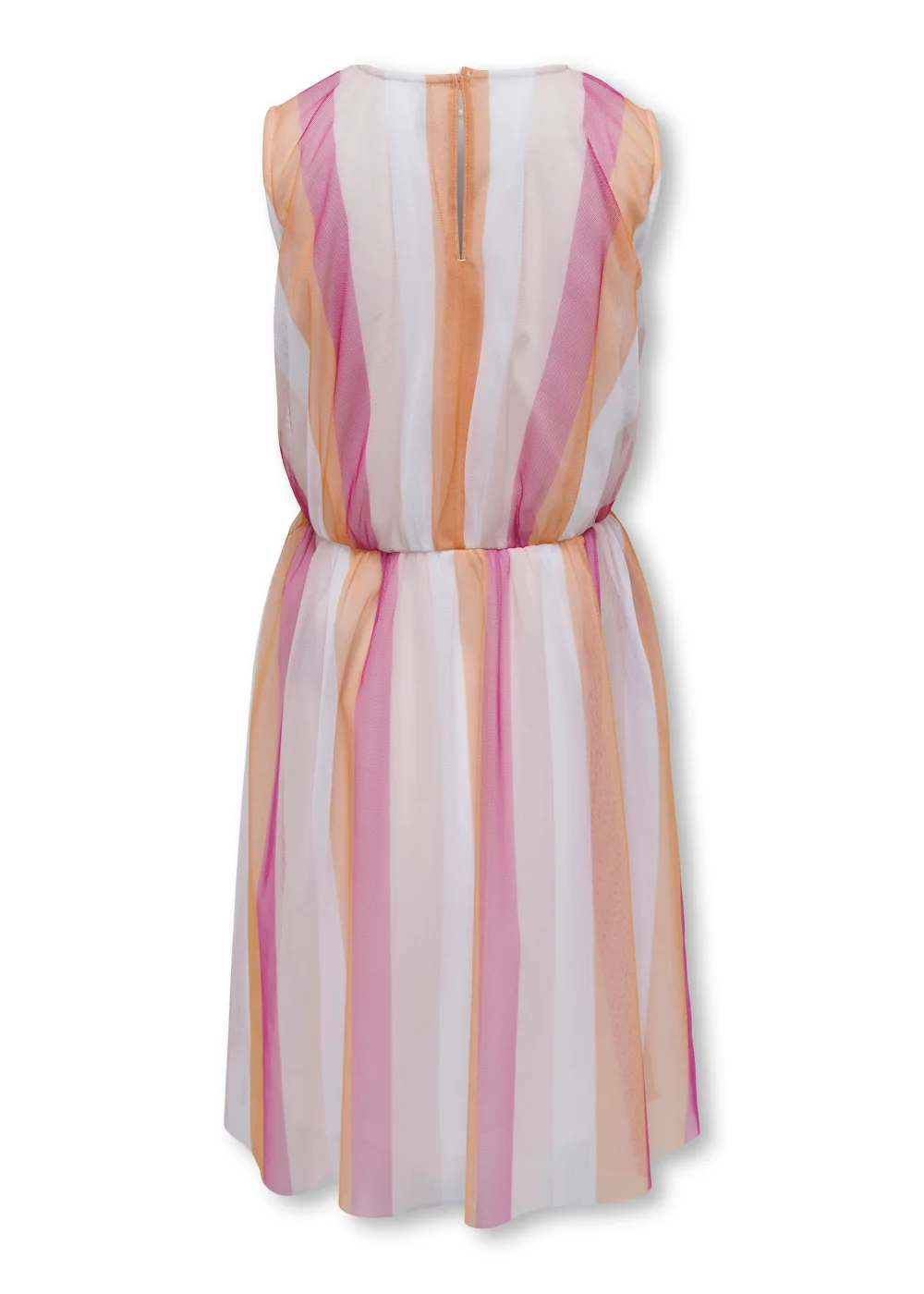 ONLY Girls Multicoloured Stripe Sleeveless Dress (5-14yrs) - 5-6 Yrs Image 2