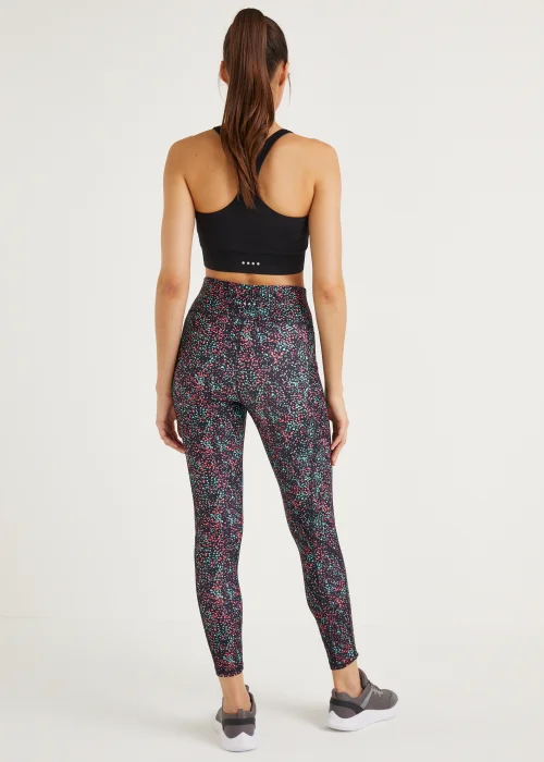 Souluxe Dot Print Sports Leggings - 8 Image 2