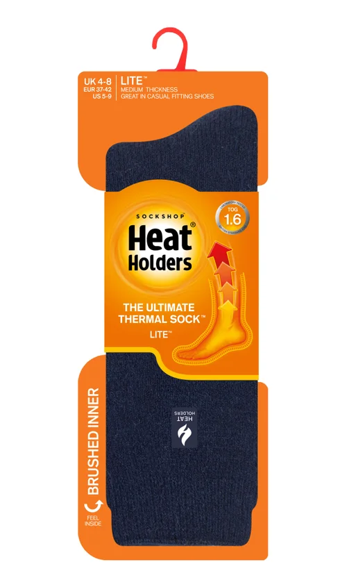 Heat Holders Navy Socks - One Size Image 2