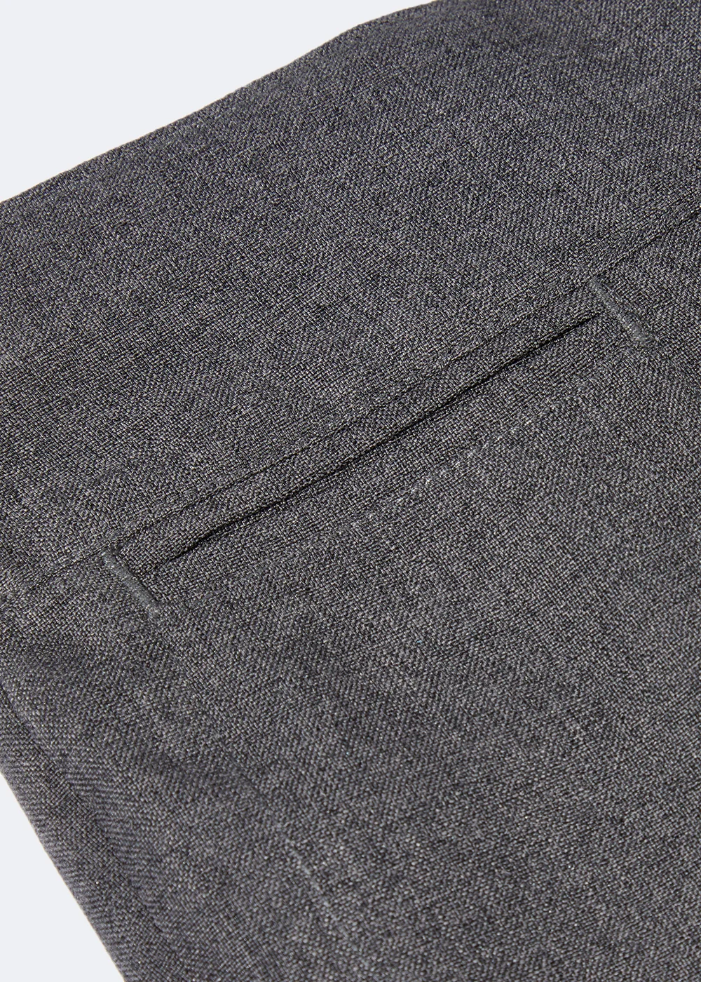 Girls Grey Straight Leg Easy Dressing School Trousers (3-13yrs) - Age 3 Years Image 2