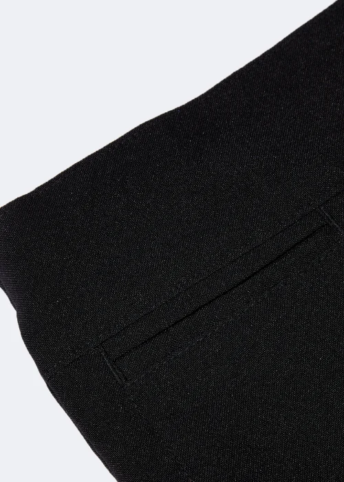 Girls Black Straight Leg Easy Dressing School Trousers (3-13yrs) - 3 Yrs Image 2
