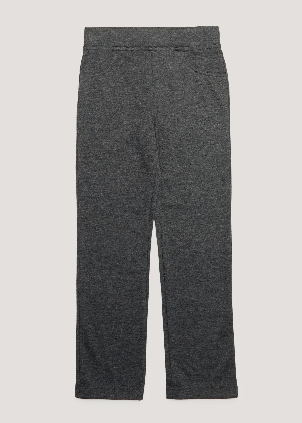 Girls Grey Stretch Easy Dressing School Trousers (3-13yrs) - Age 6 Years Image 1