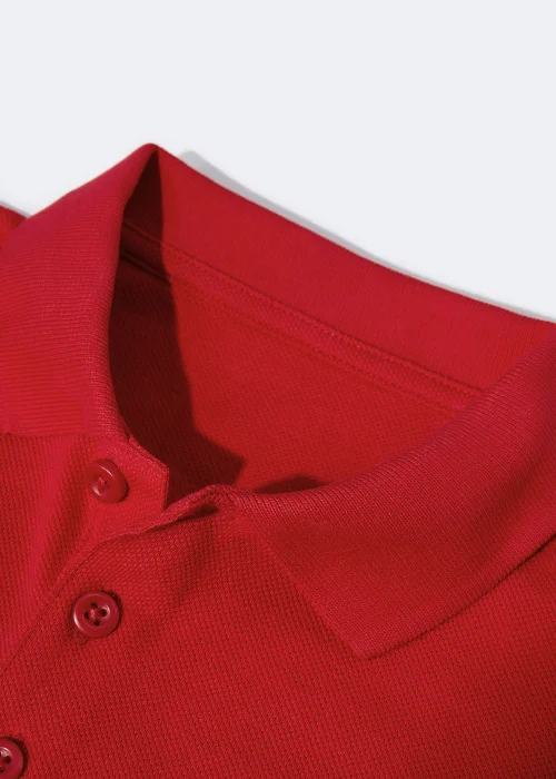 Kids 2 Pack Red School Polo Shirts (3-13yrs) - Age 3 Years Image 2