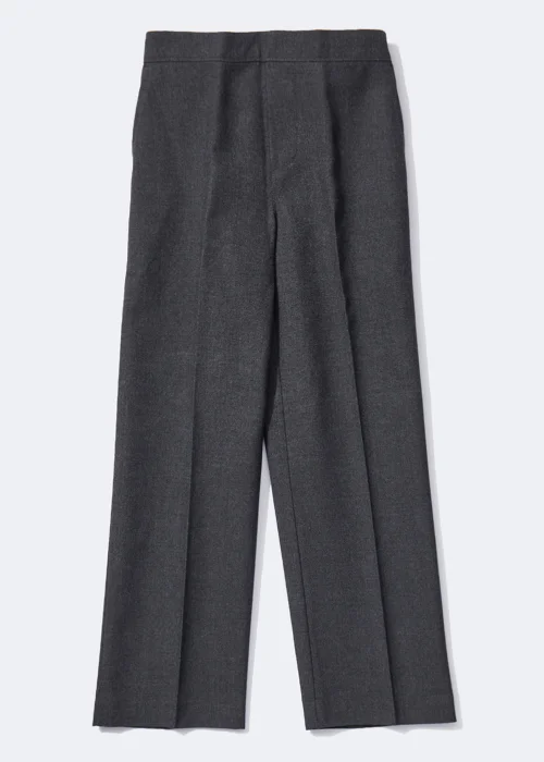 Boys Grey Pull On School Trousers (3-11yrs) - Age 4 Years Image 1