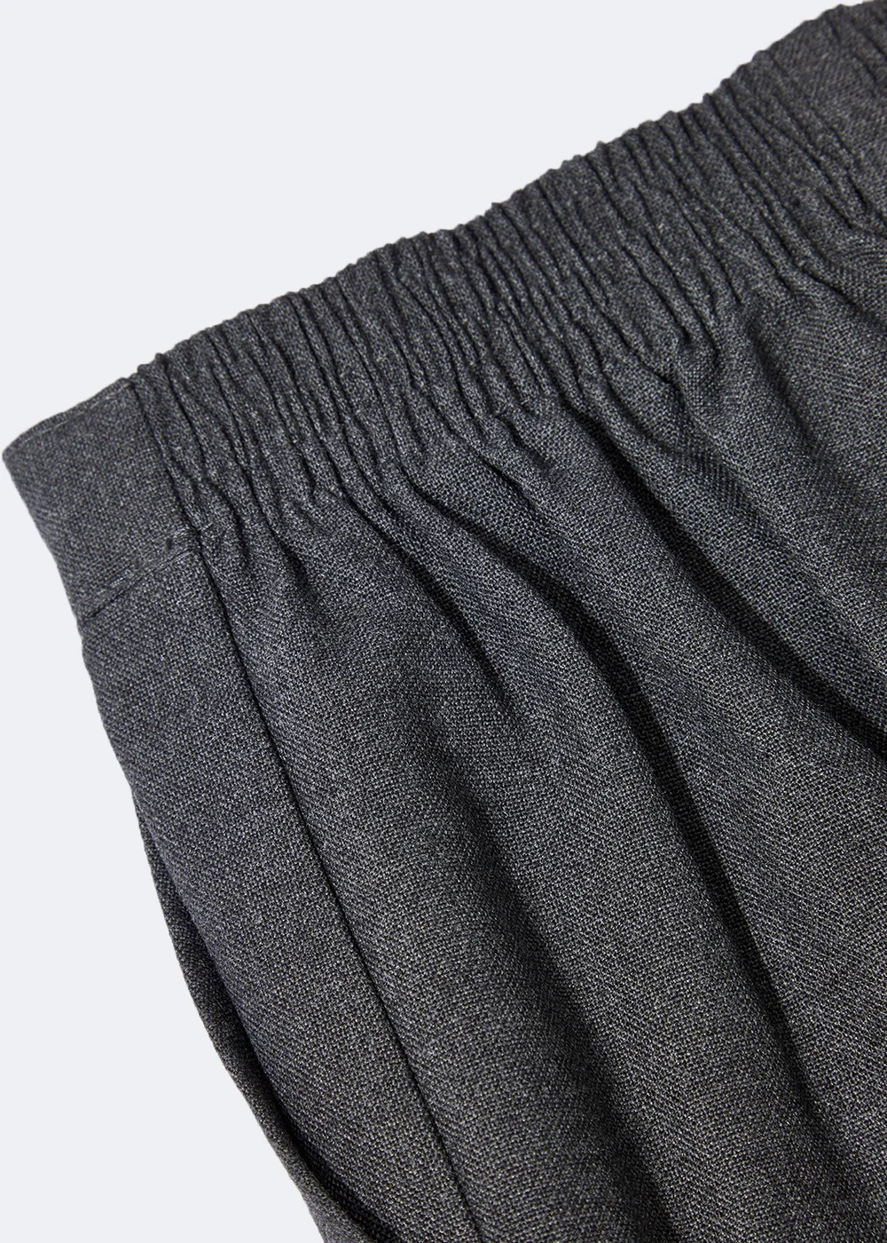 Boys Grey Pull On School Trousers (3-11yrs) - Age 4 Years Image 2