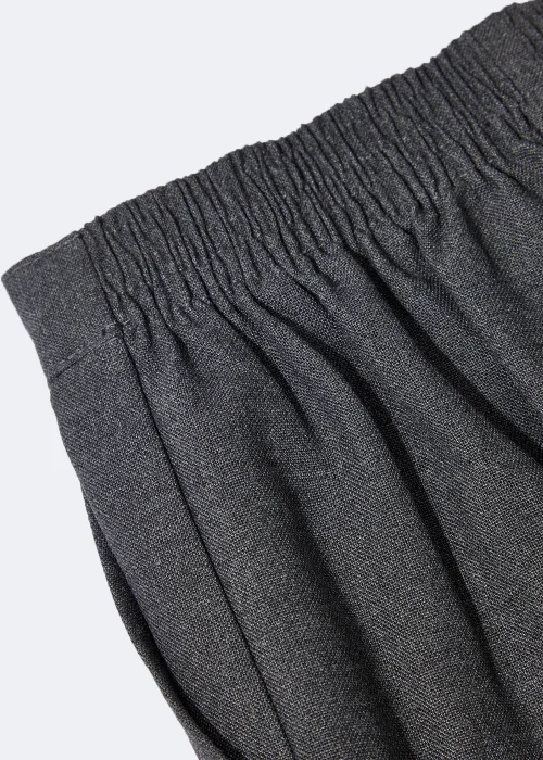 Boys Grey Pull On School Trousers (3-11yrs) - Age 4 Years Image 2