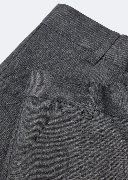 Kids 2 Pack Grey Classic School Shorts (3-13yrs) - Age 5 Years Image 2