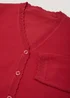 Girls 2 Pack Red School Cardigans (3-13yrs) - Age 4 Years Image 2