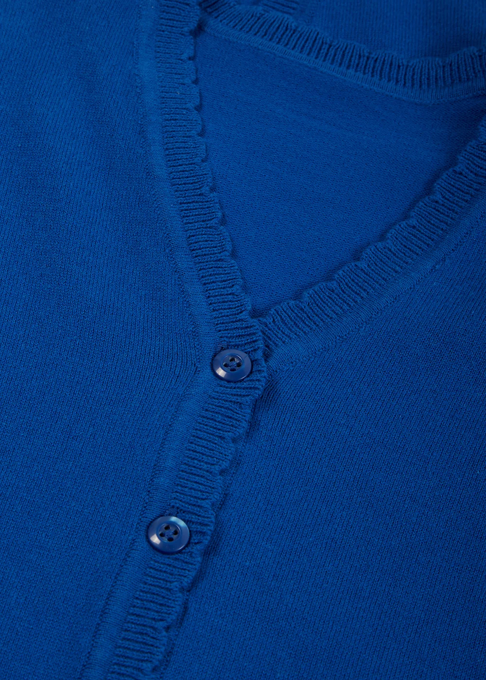 Girls 2 Pack Royal Blue School Cardigans (4-13yrs) - Age 3 Years Image 2
