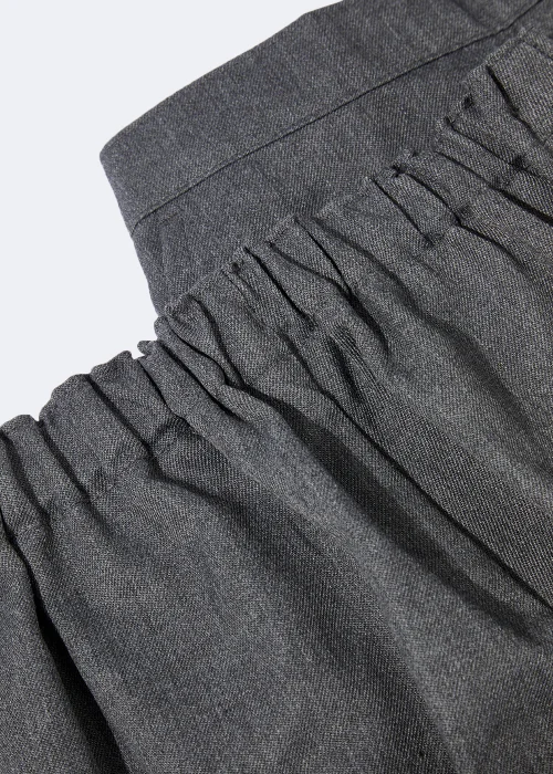 Boys 2 Pack Grey Easy Dressing Pull On School Trousers (3-11yrs) - 3 Yrs Image 2