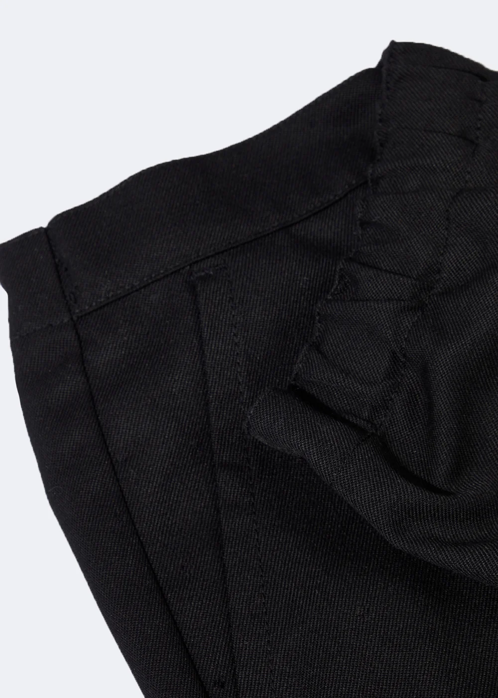 Boys 2 Pack Black Easy Dressing Pull On School Trousers (3-11yrs) - 3 Yrs Image 2