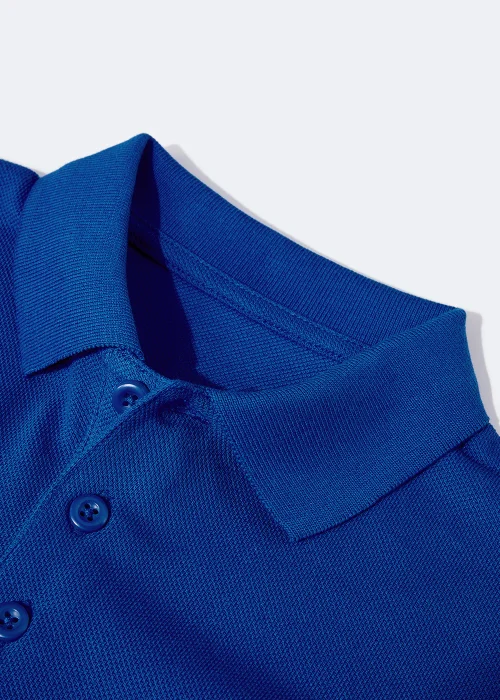 Kids 2 Pack Royal Blue School Polo Shirts (4-13yrs) - Age 3 Years Image 2