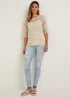April Vintage Wash Ripped Jeans - Size 08 29 leg Image 4