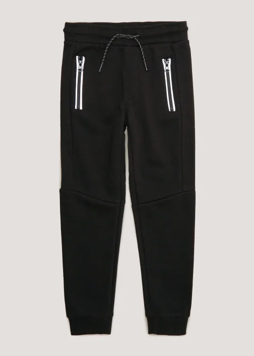 Boys Black Joggers (4-15yrs) - Age 4 Years Image 1