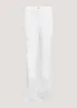 Et Vous White Sculpt & Shape Straight Fit Jeans - Size 8 Image 1