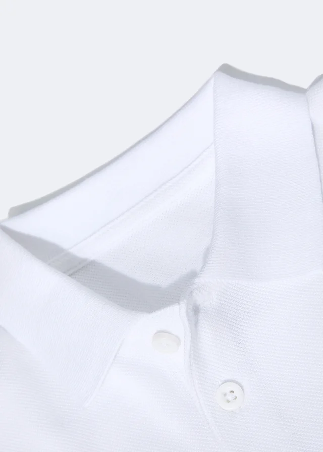 Kids 5 Pack White School Polo Shirts (3-16yrs)