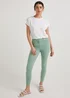 April Mint Ankle Grazer Super Skinny Jeans - Size 8 Image 1