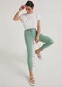April Mint Ankle Grazer Super Skinny Jeans - Size 8 Image 4