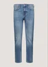 Bright Blue Stretch Skinny Jeans - 30 Waist Regular Image 5