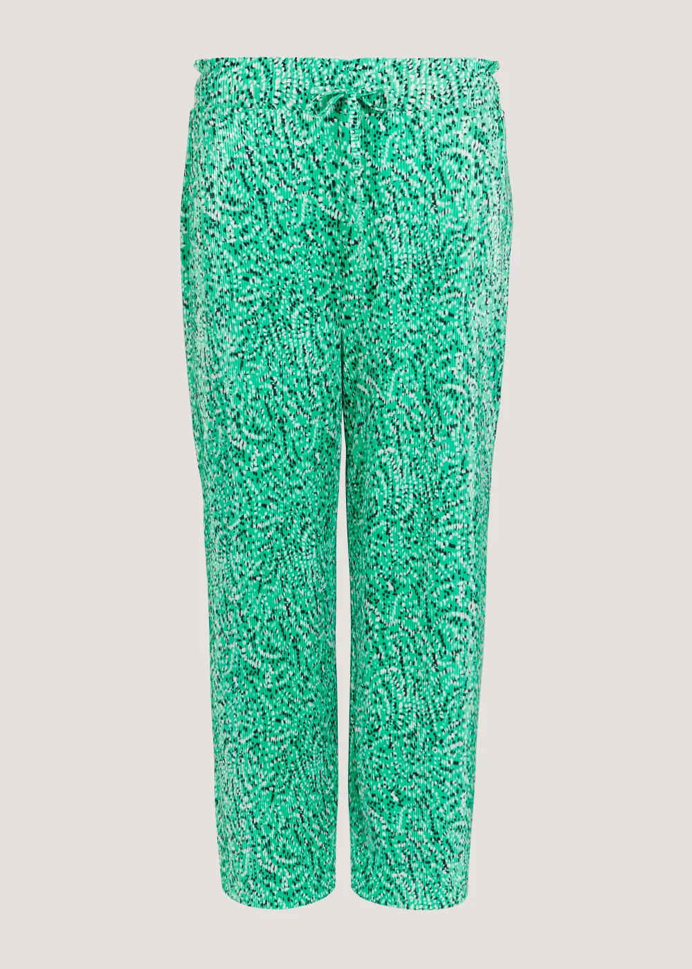 Green Spring Plisse Trousers - 8 Image 5