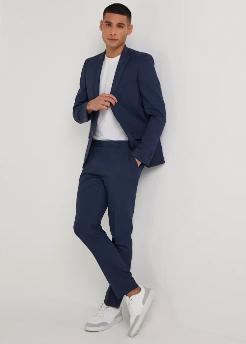 Taylor & Wright Cooper Navy Skinny Fit Suit Jacket - 36 Chest Regular Image 4