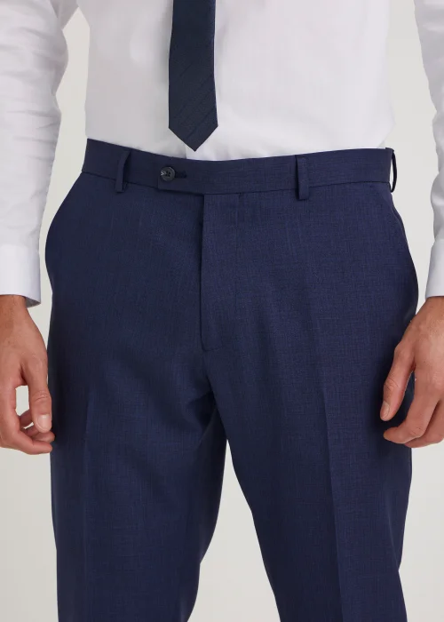 Taylor & Wright Cooper Navy Skinny Fit Suit Trousers - 30 Waist 31 Leg Image 3